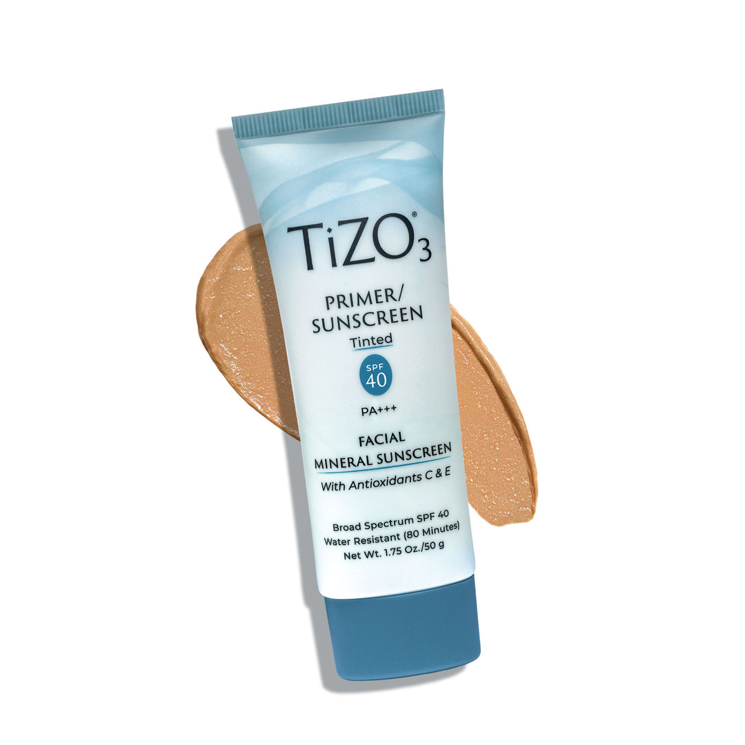 TiZO3 Facial Primer/Sunscreen Tinted SPF40